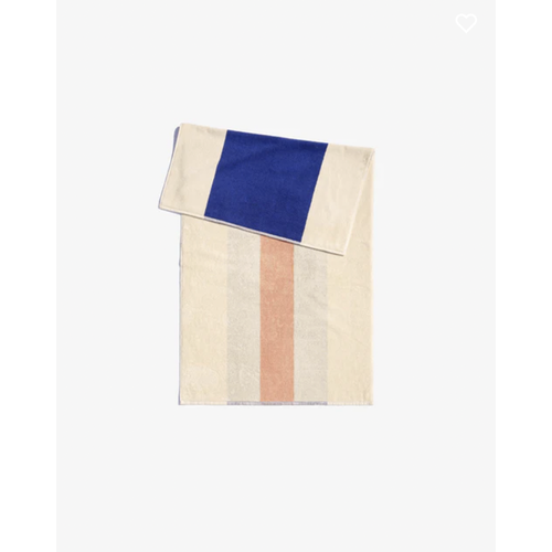 SUITE702 Handdoek by Martens & Martens 70x140 royal blue-peach