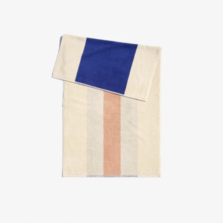 SUITE702 Hand towel by Martens & Martens 70x140 royal blue-peach