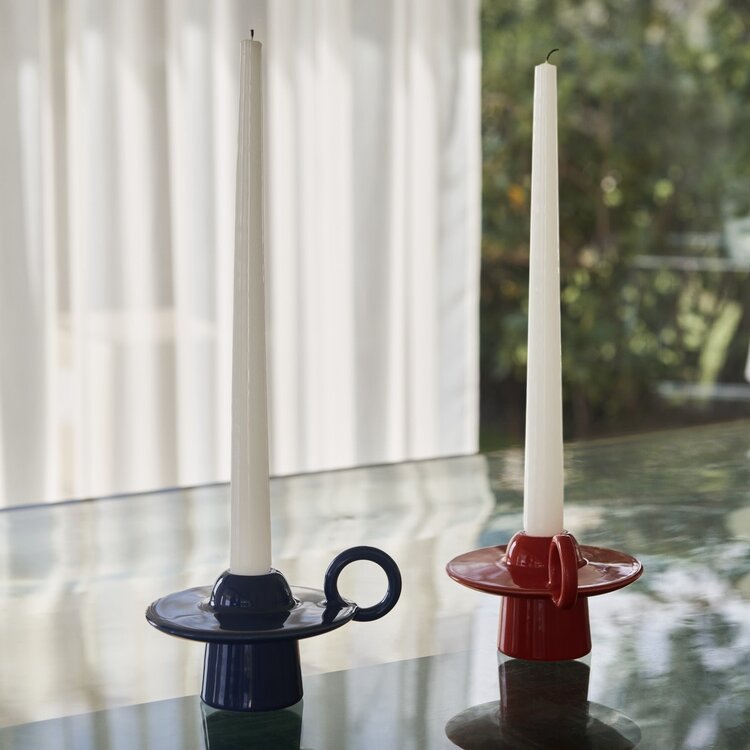 &Tradition Candleholder Momento red