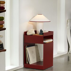 &Tradition Side table Rotate red