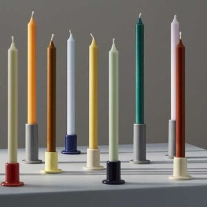 HAY HAY candleholder Tube S warm red