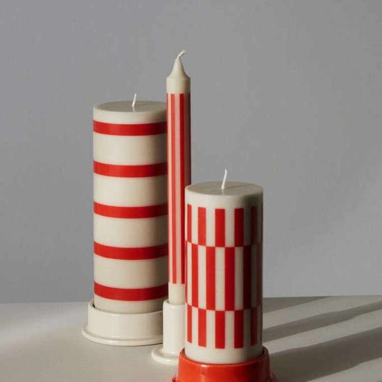 HAY HAY candleholder Tube S off white