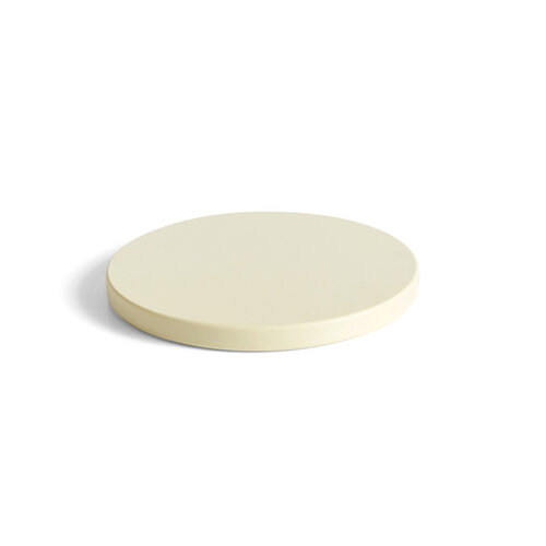HAY Chopping board round L off white
