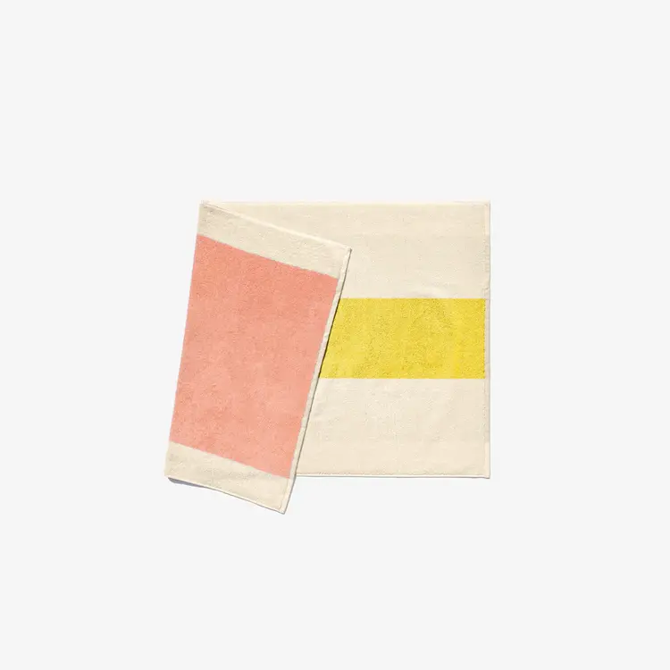 SUITE702 Suite Badmat yellow-peach