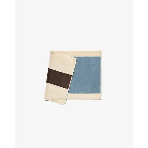 SUITE702 Badmat sky blue-brown