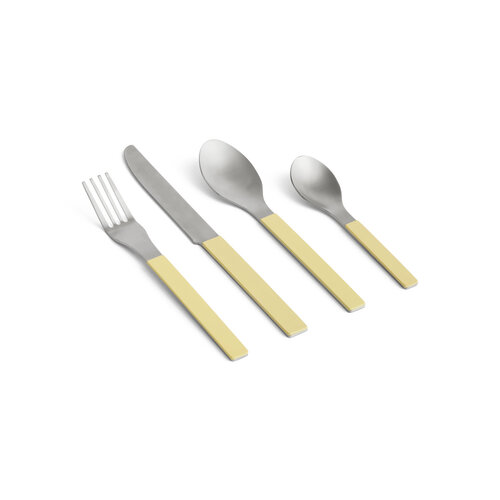 HAY Cutlery set MVS yellow