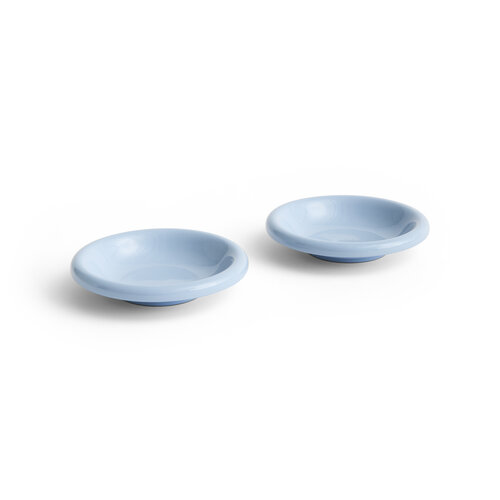 HAY Set of 2 bowls Barro light blue