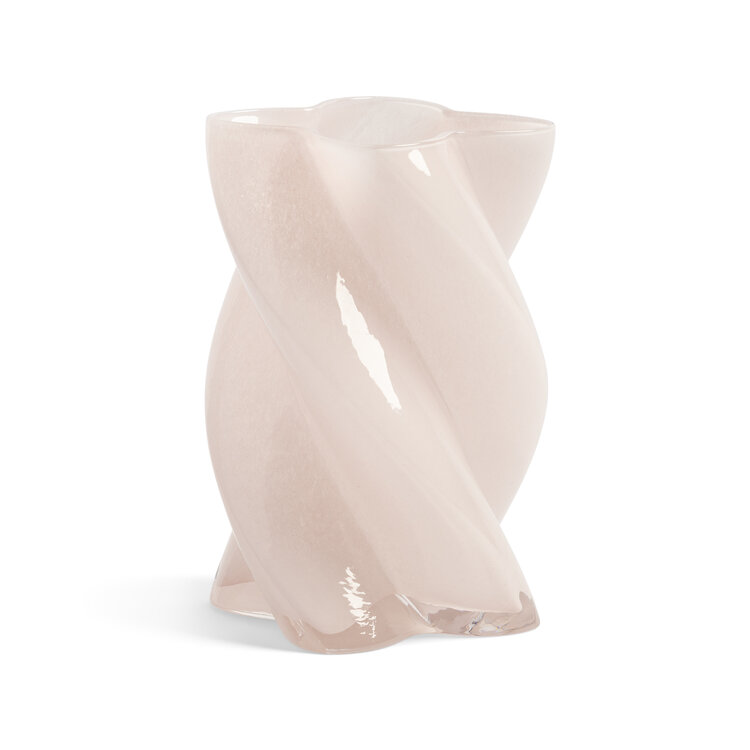 &k amsterdam &klevering  vase marshmallow opaque pink