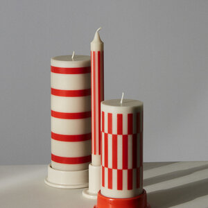 HAY HAY Column candleholder s offwhite