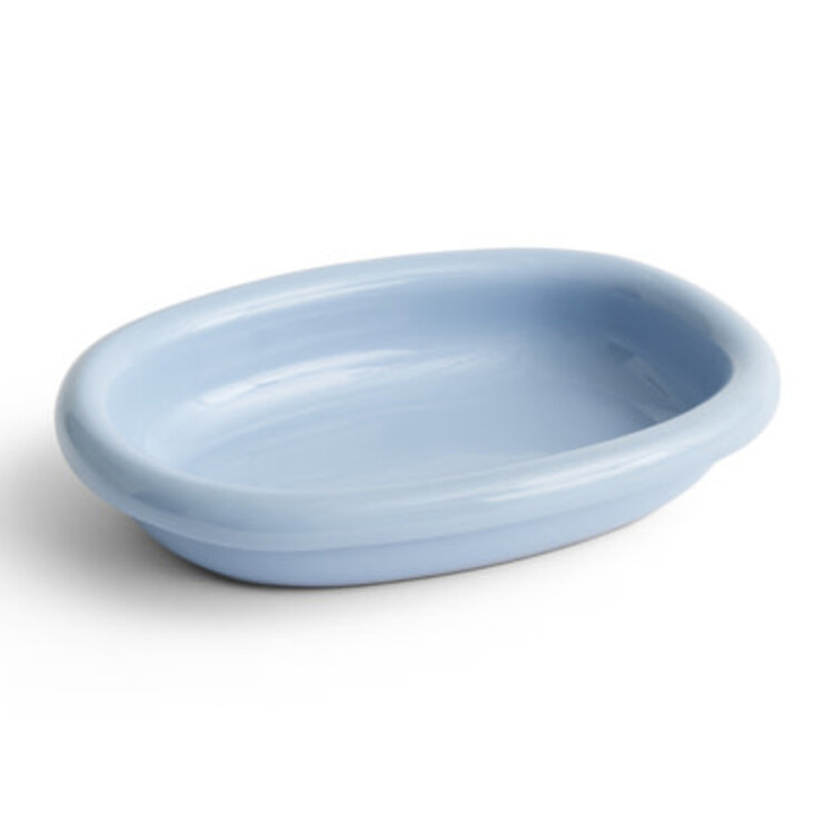 HAY HAY oval dish Barro small light blue