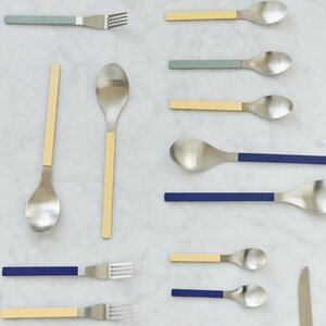 HAY HAY cutlery set MVS green