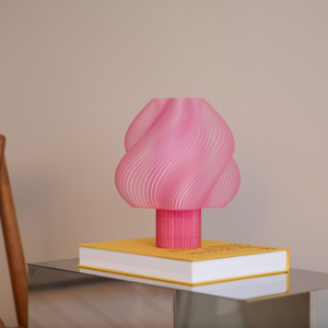 Crème Atelier Lamp Soft Serve Portable rose sorbet