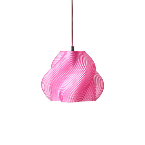 Crème Atelier Lamp Soft Serve Pendant 1 Rose sorbet brass