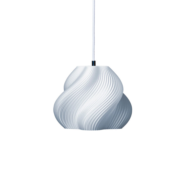 Crème Atelier Lamp Soft Serve Pendant 1 Vanilla bean brass