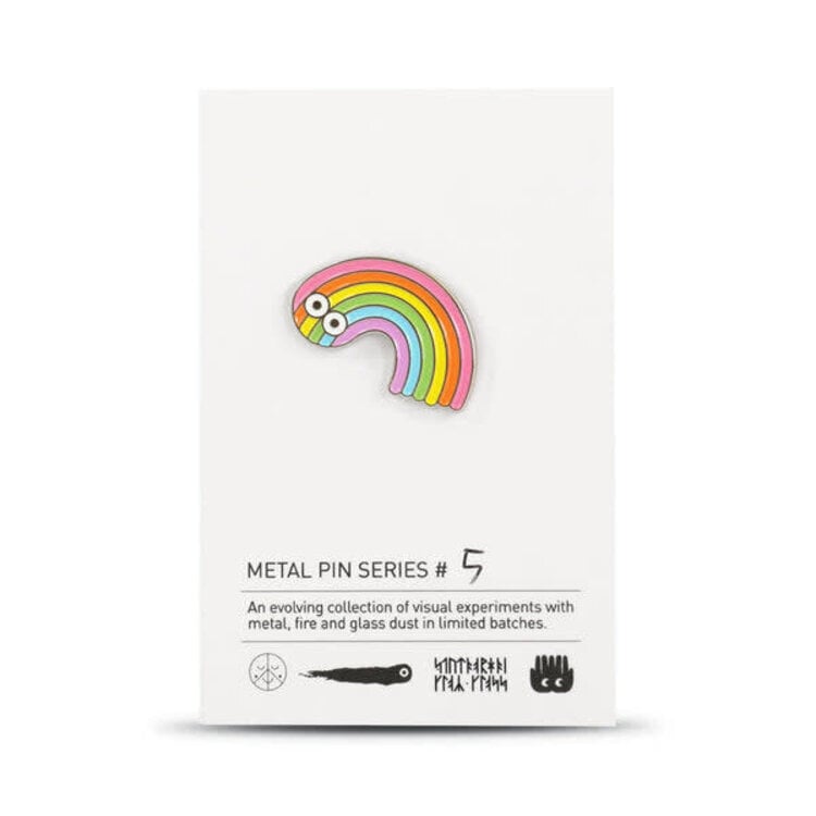 Studio Arhoj Arhoj pin Flying rainbow