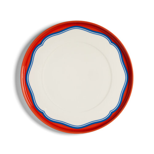 Buro Berger Plate  Daydream Bulge red