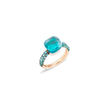 Pomellato Deep Blue Nudo ring