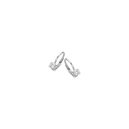 Leon Martens Solitair oorhangers Leon Martens Solitair oorhangers