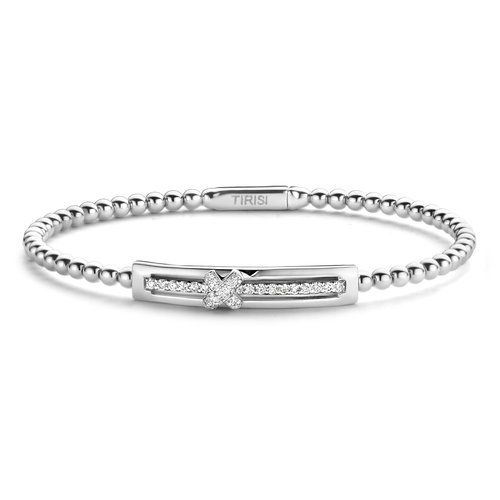 Tirisi Amsterdam armband in witgoud met diamant Leon Martens Juwelier