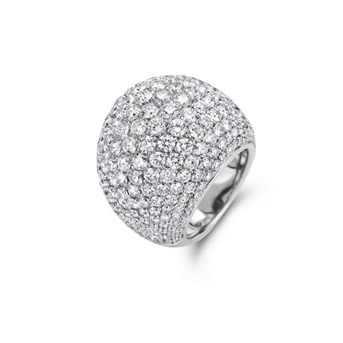 Leon Martens ring in witgoud met diamant Leon Martens Juwelier