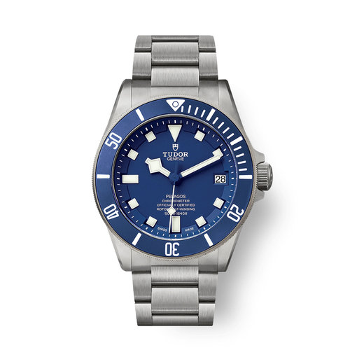 Tudor Pelagos in titanium met staal Leon Martens Juwelier