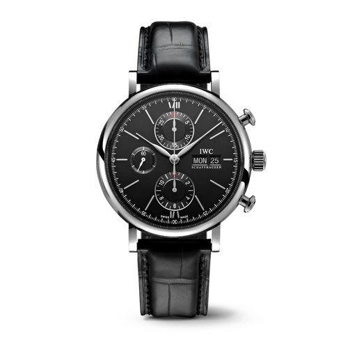 IWC Portofino Chronograph in staal Leon Martens Juwelier