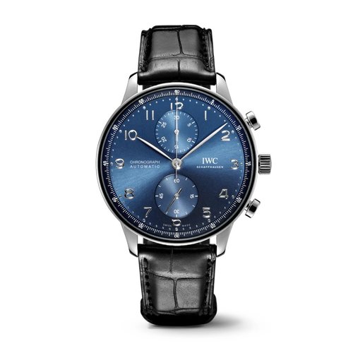 IWC Portugieser Chronograph in staal Leon Martens Juwelier