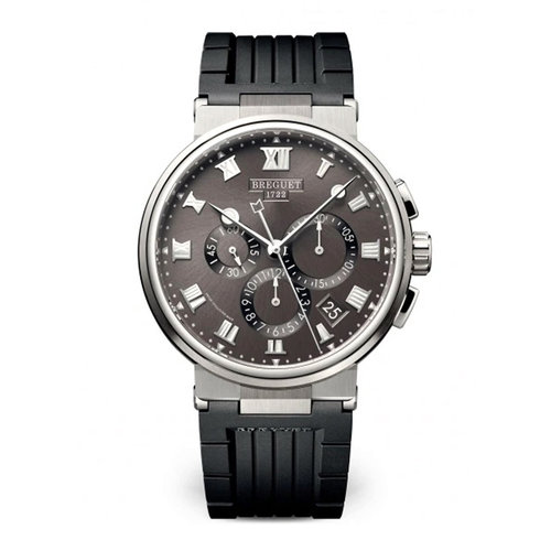 Breguet Marine Chronograph 5527 in titanium Leon Martens Juwelier Breguet Marine Chronograph 5527 in titanium Leon Martens Juwelier
