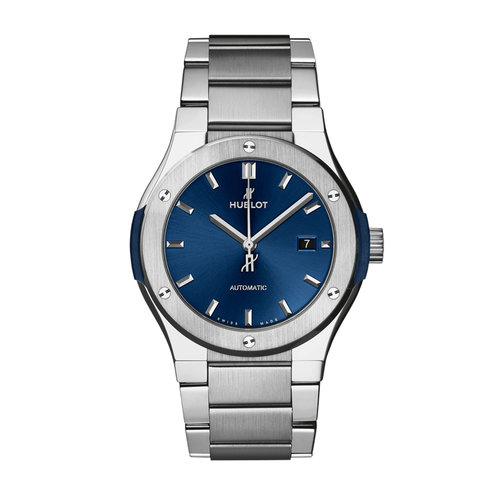Hublot Classic Fusion Blue Titanium Leon Martens Juwelier Hublot Classic Fusion Blue Titanium Leon Martens Juwelier
