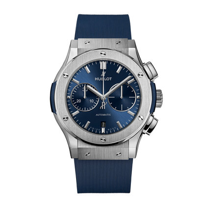 Hublot Classic Fusion Chronograph Titanium Blue 45 mm