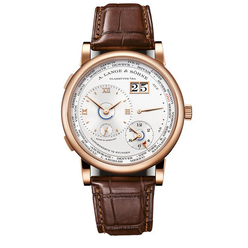 A. Lange & Söhne Lange 1 Time Zone in roségoud Leon Martens Juwelier