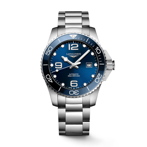 Longines HydroConquest in staal Leon Martens Juwelier Longines HydroConquest in staal Leon Martens Juwelier