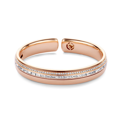 Leon Martens armband in roségoud met diamanten Leon Martens Juwelier