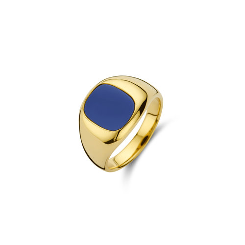 Leon Martens zegelring in geelgoud met lagensteen Leon Martens Juwelier Leon Martens zegelring in geelgoud met lagensteen Leon Martens Juwelier