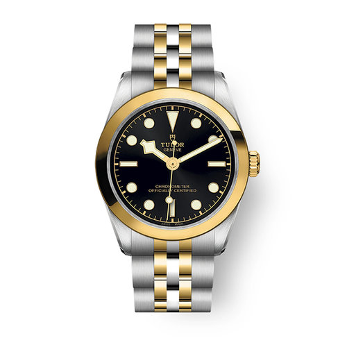 Tudor Black Bay 41 in staal met geelgoud Leon Martens Juwelier