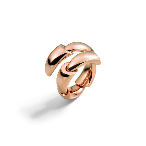 Anello Calla whip ring in roségoud Leon Martens Juwelier Anello Calla whip ring in roségoud Leon Martens Juwelier