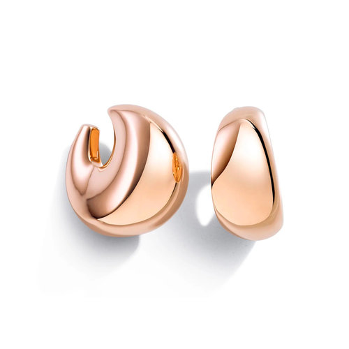 Vhernier  Pirouette oorknoppen in roségoud Leon Martens Juwelier