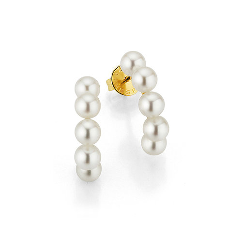 Yana Nesper New Basics oorstekers Leon Martens Juwelier