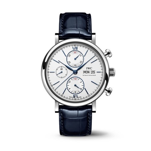 IWC Portofino Chronograph in staal Leon Martens Juwelier IWC Portofino Chronograph in staal Leon Martens Juwelier