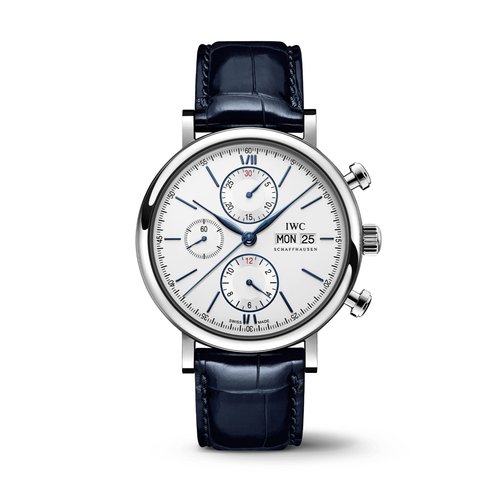 IWC Portofino Chronograph in staal Leon Martens Juwelier