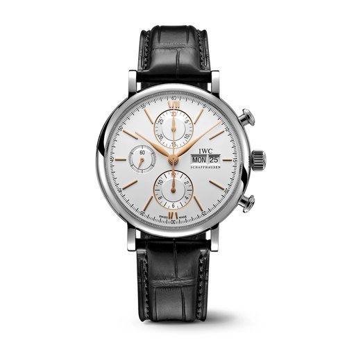 IWC Portofino Chronograph in staal Leon Martens Juwelier IWC Portofino Chronograph in staal Leon Martens Juwelier