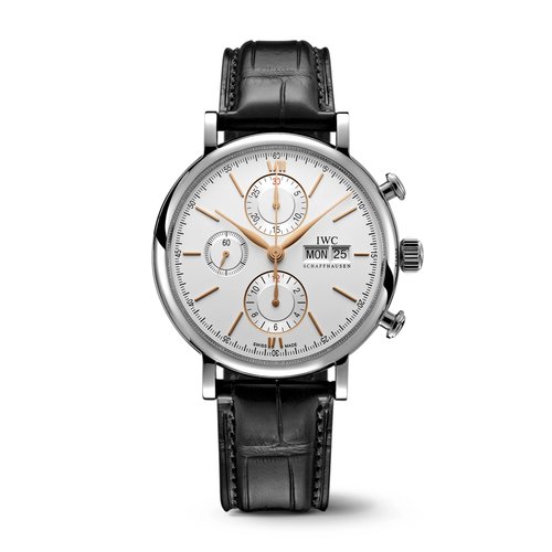 IWC Portofino Chronograph in staal Leon Martens Juwelier