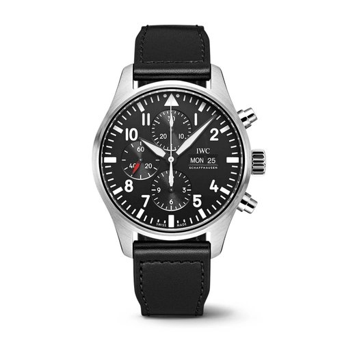 IWC Pilot's Watch Chronograph in staal Leon Martens Juwelier