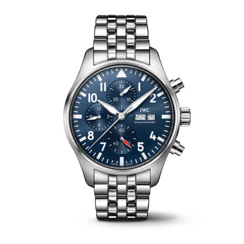 IWC Pilot's Watch Chronograph 43 in staal Leon Martens Juwelier