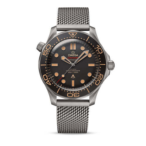 Omega Seamaster Diver 300M Co-Axial 007 Edition in titanium Leon Martens Juwelier