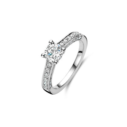 Leon Martens Solitair alliance ring Leon Martens Solitair alliance ring