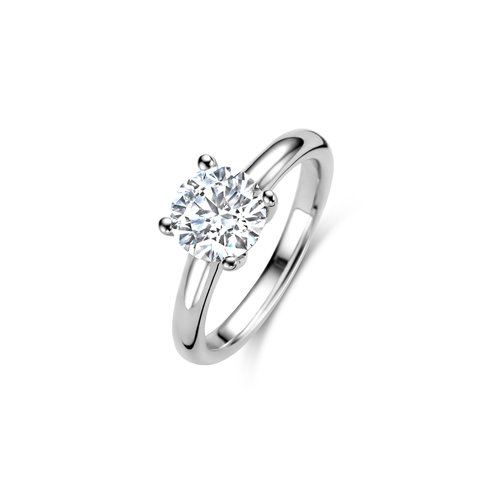 Leon Martens solitair ring in witgoud met diamant Leon Martens Juwelier Leon Martens solitair ring in witgoud met diamant Leon Martens Juwelier