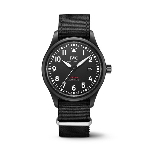 IWC Pilot's Watch Automatic Top Gun in keramiek Leon Martens Juwelier IWC Pilot's Watch Automatic Top Gun in keramiek Leon Martens Juwelier
