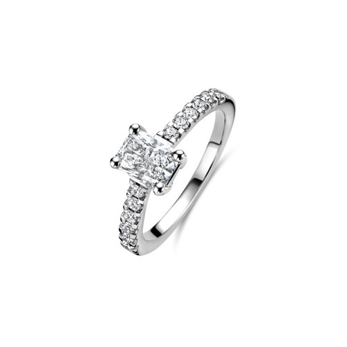 Leon Martens solitair ring in witgoud met diamant Leon Martens Juwelier Leon Martens solitair ring in witgoud met diamant Leon Martens Juwelier