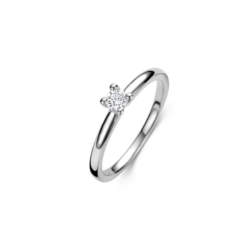 Leon Martens solitair ring in witgoud met diamant Leon Martens Juwelier Leon Martens solitair ring in witgoud met diamant Leon Martens Juwelier